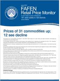 Prices of 31 Commodities Went Up in June