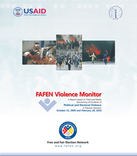 FAFEN Violence Monitor: Political and Electoral Violence in Pakistan (October 15, 2009 – February 28, 2010)
