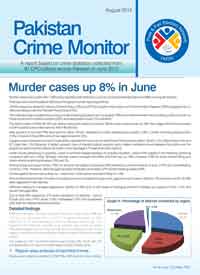 Murder Cases Up 8% in June