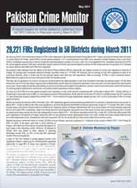 29,221 FIRs Registered in 50 Districts during March 2011