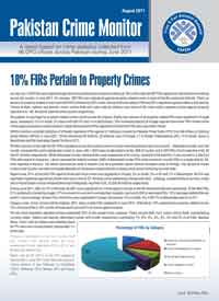 18% FIRs Pertain to Property Crimes