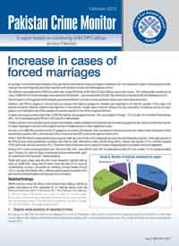 Increase in Cases of Forced Marriages