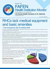 RHCs Lack Medical Equipment and Basic Amenities