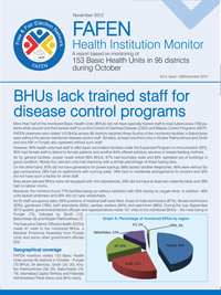 BHUs Lack Trained Staff for Disease Control Programs
