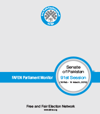 FAFEN Parliament Monitor- Senate of Pakistan 91st Session
