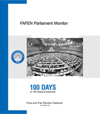 FAFEN Parliament Monitor – 100 Days of 14th National Assembly of Pakistan