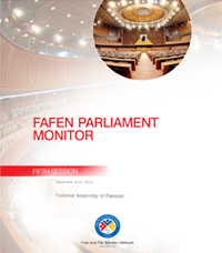 FAFEN Parliament Monitor – National Assembly of Pakistan, 5th Session, September 16-27. 2013