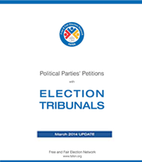 Political Parties’ Petitions with Election Tribunals March 2014 Update