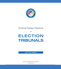 Political Parties’ Petitions with Election Tribunals April 2014 Update