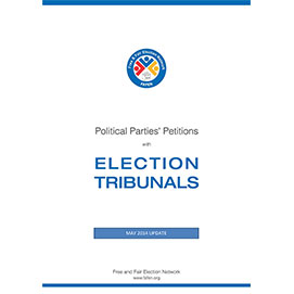Political Parties’ Petitions with Election Tribunals May 2014 Update
