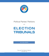 Political Parties’ Petitions with Election Tribunals – July 2014 Update