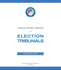 Political Parties’ Petitions with Election Tribunals December 2014 Update
