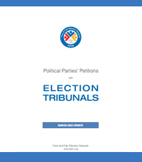 Political Parties’ Petitions with Election Tribunals March 2015 Update