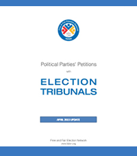 Political Parties’ Petitions with Election Tribunals April 2015 Update