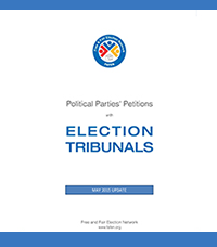 Political Parties’ Petitions with Election Tribunals May 2015 Update