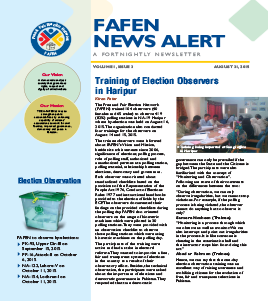 FAFEN News Alert – Fortnightly Newsletter- Issue 3