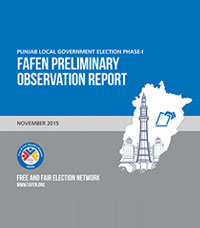 Punjab Local Government Election Phase-I: FAFEN Preliminary Observation Report