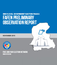 Sindh Local Government Election Phase-I: FAFEN Preliminary Observation Report