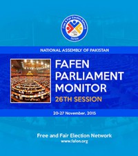 FAFEN Parliament Monitor National Assembly of Pakistan 26th Session Report
