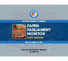 FAFEN Parliament Monitor National Assembly of Pakistan 30th Session Report