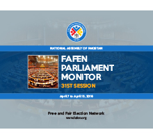 FAFEN Parliament Monitor National Assembly of Pakistan 31st Session Report
