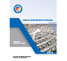 Provincial Assembly of the Sindh: Annual Report 2015 – 2016
