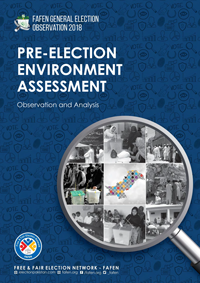 FAFEN General Election Observation 2018: Pre-Election Environment Assessment