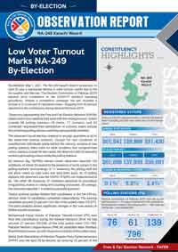 Low Voter Turnout Marks NA-249 By-Election
